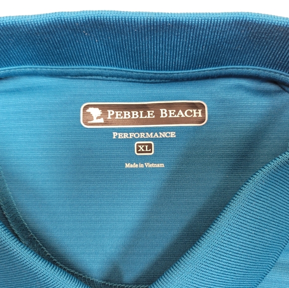 Men's Pebble Beach Performance Golf Polo Shirt - Picture 11 of 13